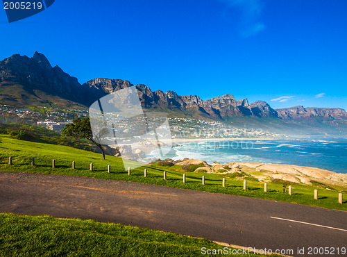 Image of Camps Bay Hillside with Posts