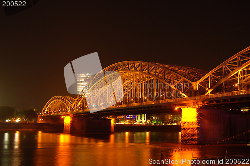 Image of Bridge at Night