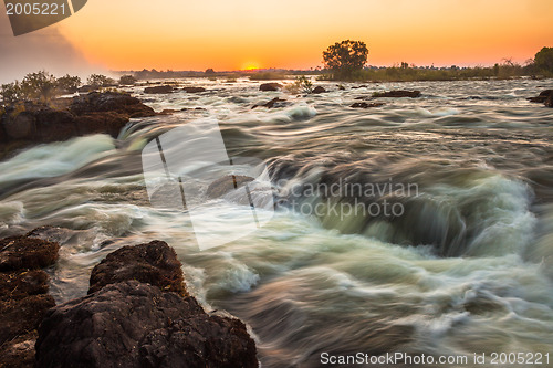 Image of Whitewater rapids at Victoria Falls