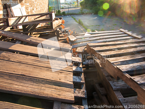 Image of Wooden pallets