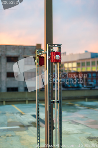 Image of Outdoor fire alarm pull switch