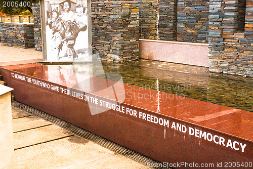 Image of Pieterson Memorial blocks