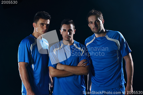 Image of soccer players team