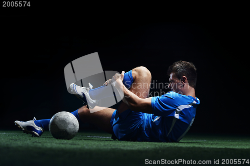 Image of soccer player