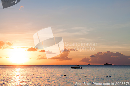 Image of Sunset in Antigua