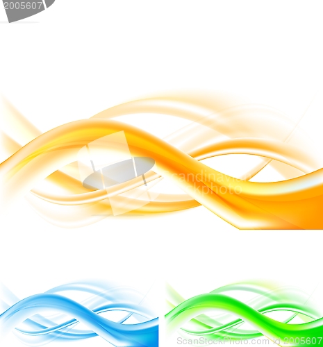 Image of Abstract wavy backgrounds