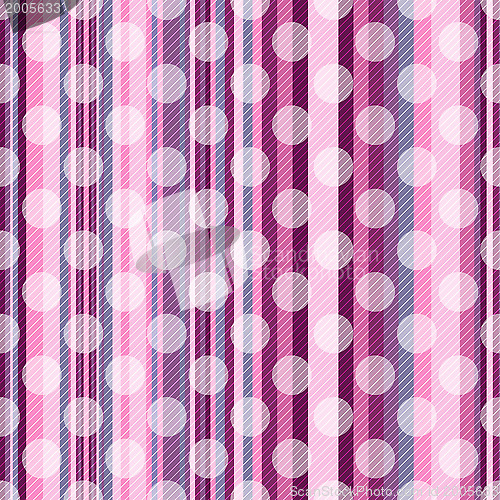 Image of Seamless striped pink pattern