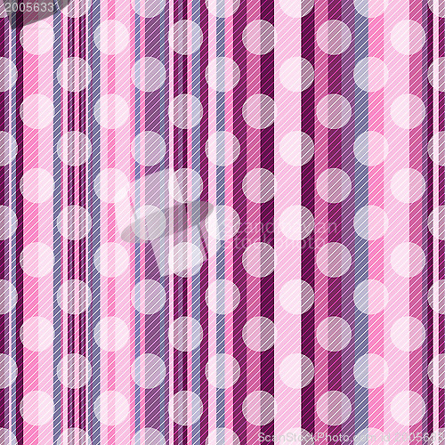 Image of Seamless striped pink pattern