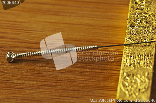 Image of acupuncture needle