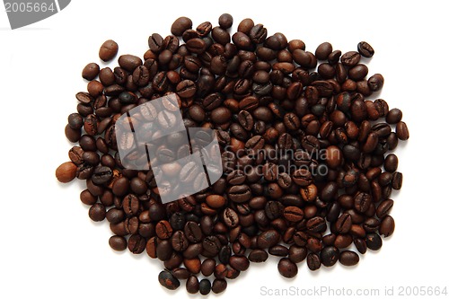 Image of coffee beans background