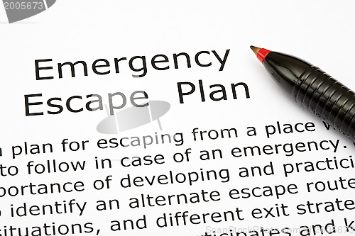 Image of Emergency Escape Plan