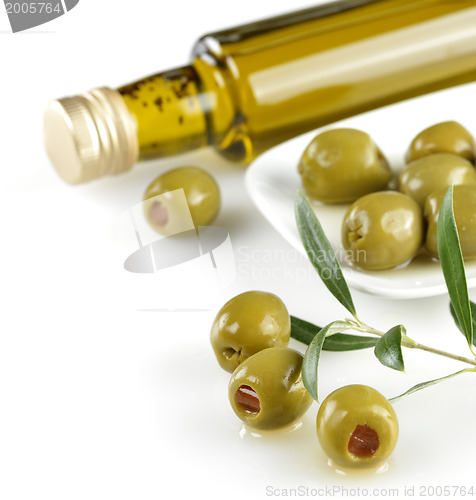 Image of Green Stuffed Olives