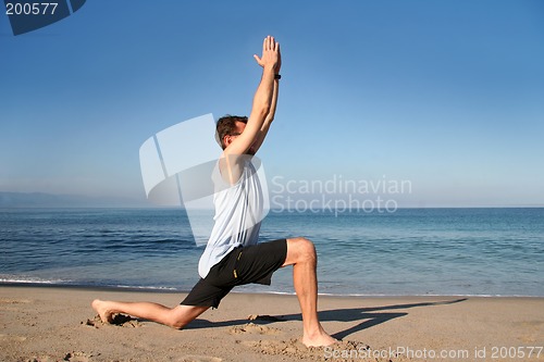 Image of Beach yoga