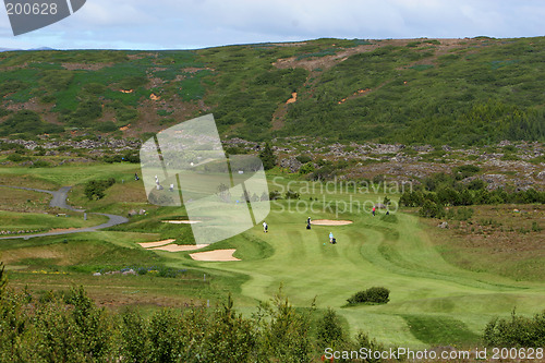 Image of Golfcourse layout