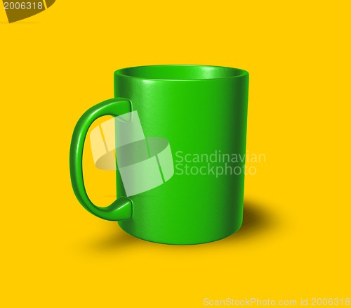 Image of green mug