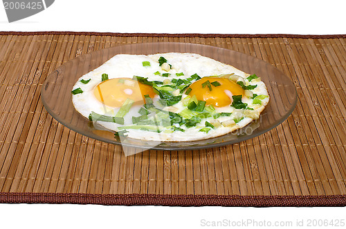 Image of Fried eggs.