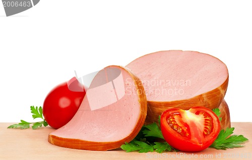 Image of Boiled sausage