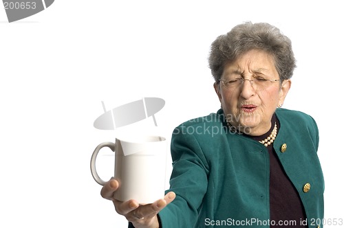 Image of woman with cup