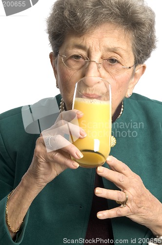 Image of woman with milk