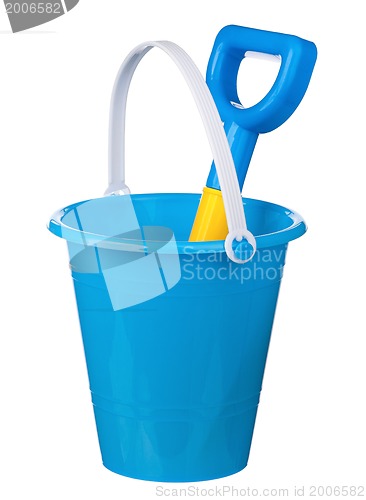 Image of Toy bucket and spade