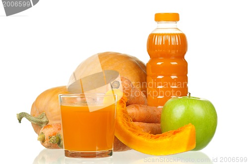 Image of Carrot, pumpkin and apple juice