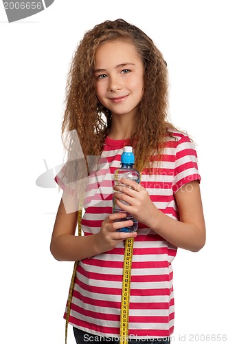 Image of Girl with water