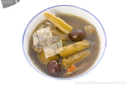 Image of Chinese herbal soup

