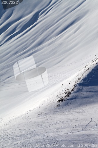 Image of View on off-piste slope