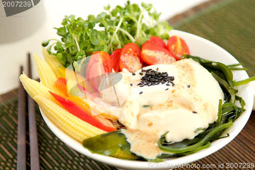 Image of Fresh tofu salad