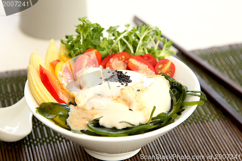 Image of Fresh tofu salad