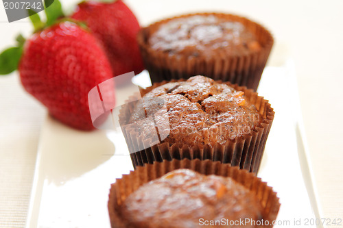 Image of Chocolate cupcake