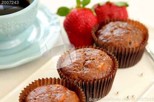 Image of Chocolate cupcake