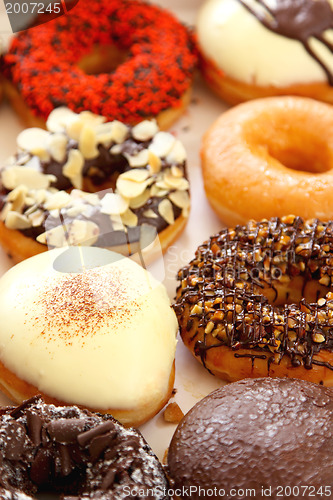 Image of Varieties of decorated donuts