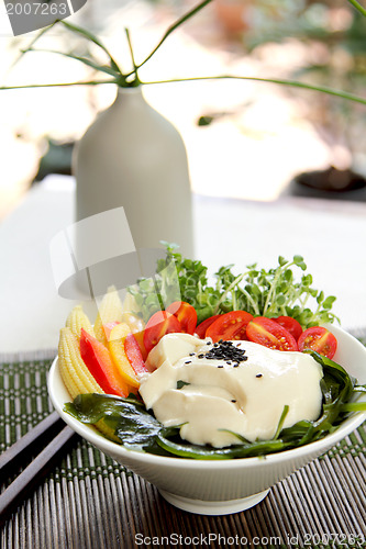 Image of Fresh tofu salad