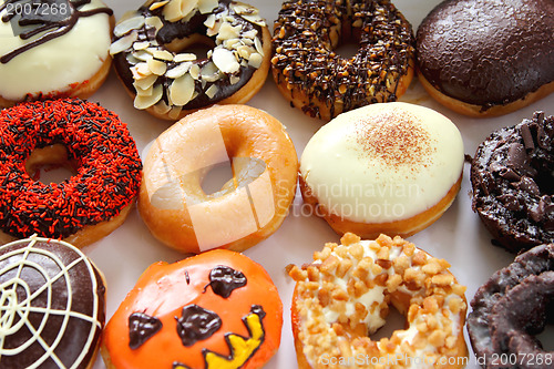 Image of Varieties of decorated donuts