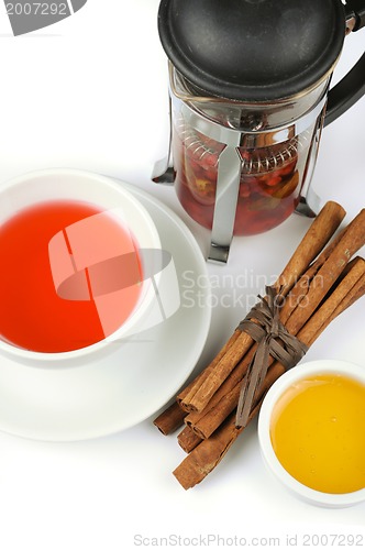 Image of berries tea