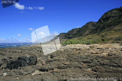 Image of Lava at the beach