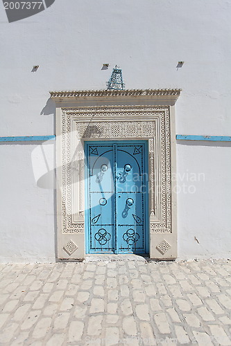 Image of Blue door