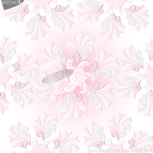 Image of Centle pink seamless pattern