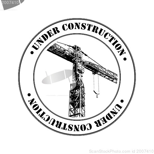Image of Work in progress stamp