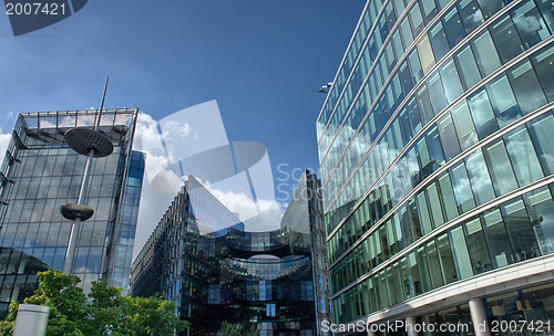 Image of Canary Wharf is a large business and shopping development in Eas