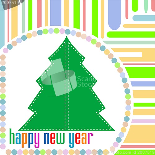 Image of Merry christmas and happy new year background