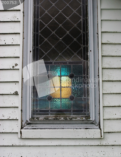 Image of Church close-up of a window