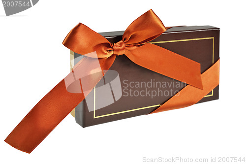 Image of Gift box with ribbon and bow