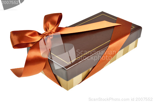 Image of Gift box with ribbon and bow
