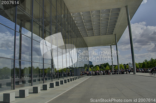 Image of Modern architecture near Bundestag in Berlin