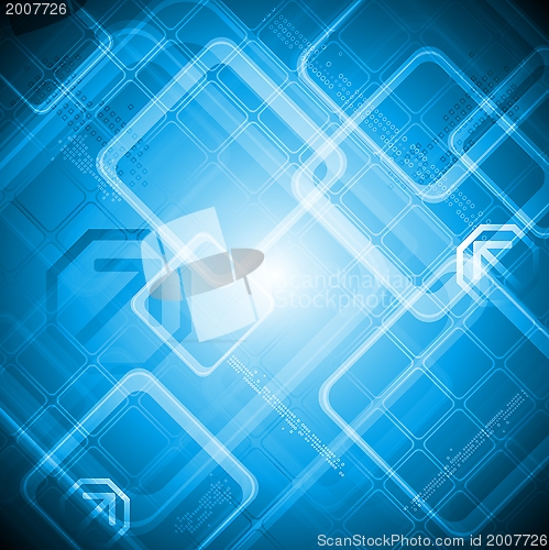 Image of Abstract technical background