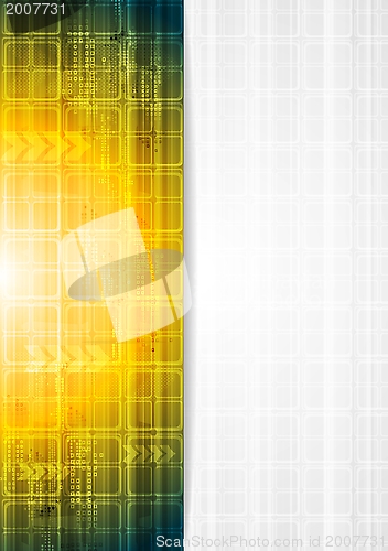 Image of Colorful hi-tech background