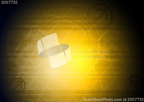 Image of Vibrant technical background