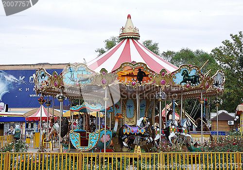 Image of Children's carousel fragments